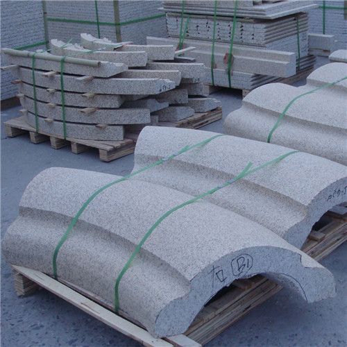 金奧石業黃金麻花崗巖弧形柱—別墅裝飾的理想選擇